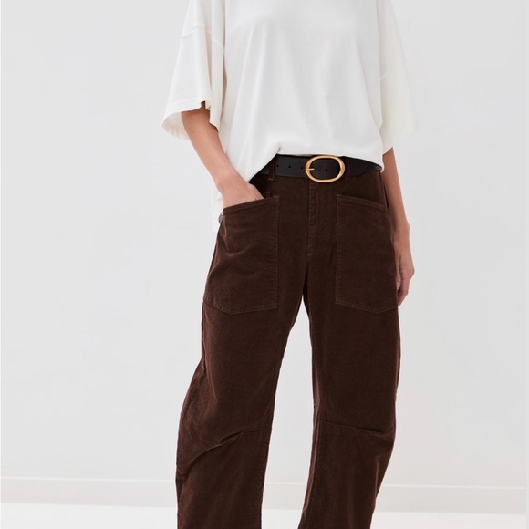 Nili Lotan Pants - Nili Lotan Shon Corduroy Pants – Size 8 – NWT Merlot